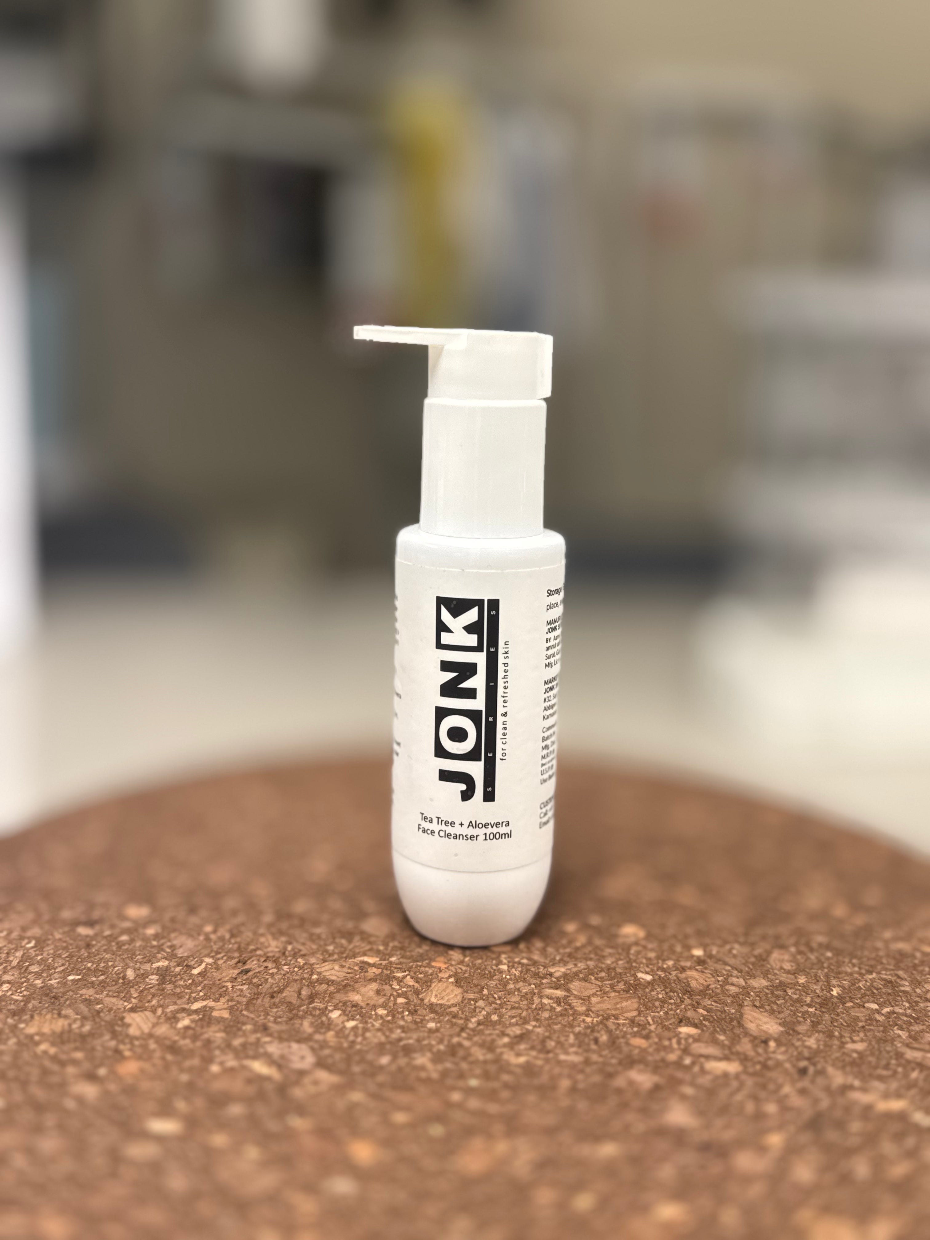 JONK Series – Tea Tree & Aloe Face Cleanser (100 ml)